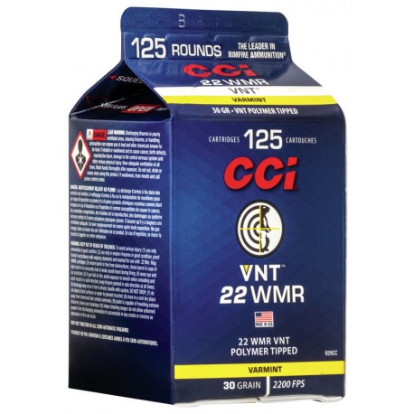 22 WMR MAXI MAG 30 GR VNT (125 ks)