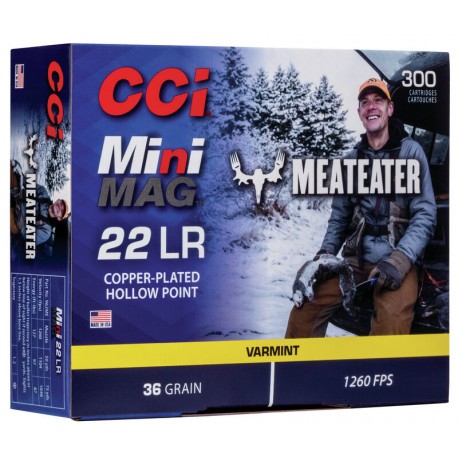 22 LR MINI MAG 36 GR HP "MEAT EATER"