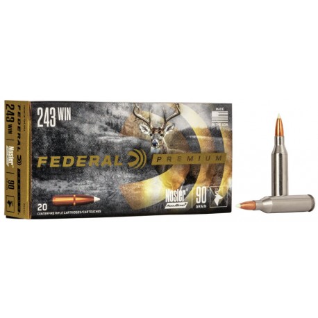 243 WIN 90 GR NOSLER ACCUBOND