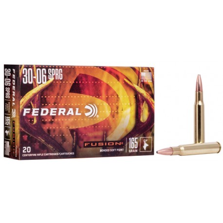 30-06 SPRINGFIELD 165 GR FUSION